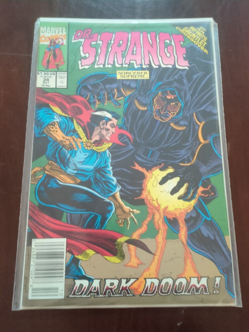 Doctor Strange, Sorcerer Supreme #34 1991 Marvel Comics Comic Book